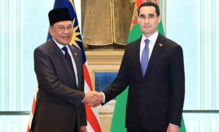 President of Turkmenistan and Prime Minister of Malaysia hold talks