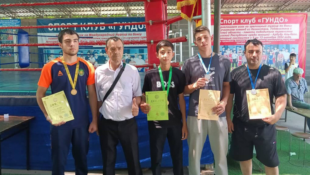Карабалтинские боксеры завоевали четыре медали международного турнира