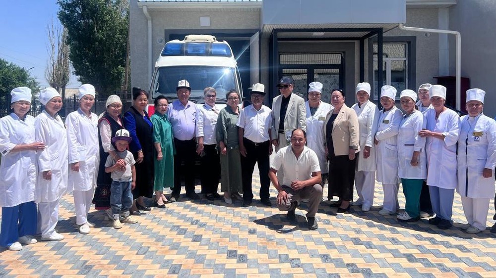 В Кош-Дөбө Ак-Талинского района почтили память врача Мурзабека Көкөтаева