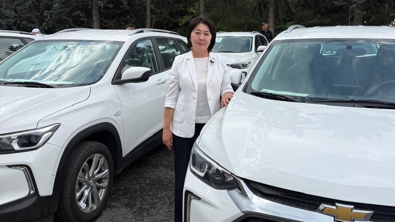 Противочумное отделение в Ат-Башинском районе получило новый служебный автомобиль