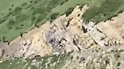 Камнепад на перевале Төө-Ашуу. Видео очевидцев