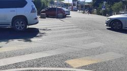 На Боконбаева—Чапаева не хватает пешеходного перехода