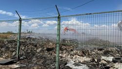 Мэрия города Кант оштрафована за возгорание на мусорном полигоне