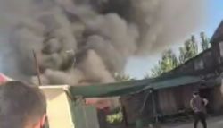 В селе Садовое Чуйской области вчера вечером горел жилой дом