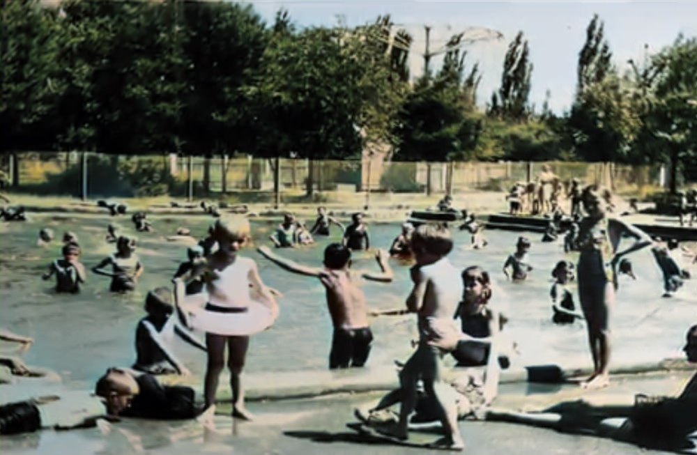 “Archival photographs”: How residents of the city of Kara-Balta escaped the heat 40 years ago