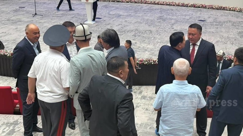 Former officials and political figures gather as President Japarov inaugurates Yrys Ordo Congress Hall in Bishkek