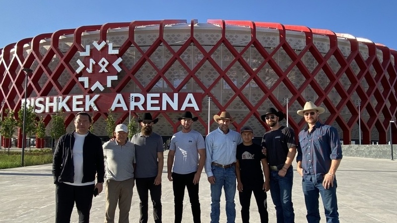 US kok-boru team arrives in Kyrgyzstan for World Nomad Games
