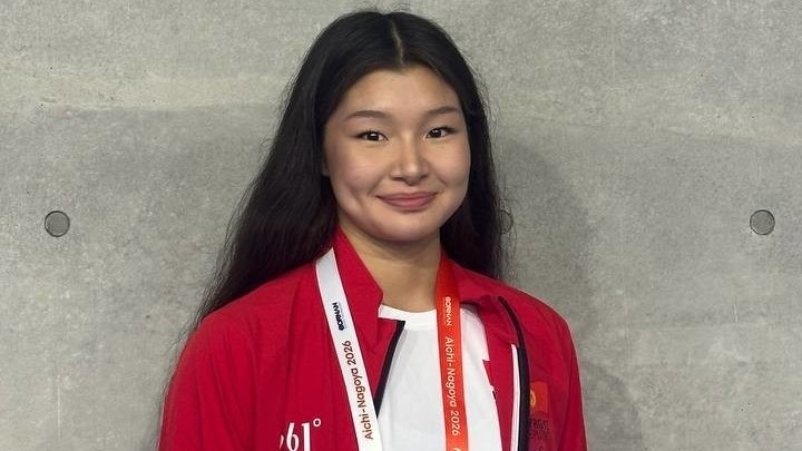 Asian Games in Japan: Aiymkyz Aidaralieva sets new Kyrgyzstan's