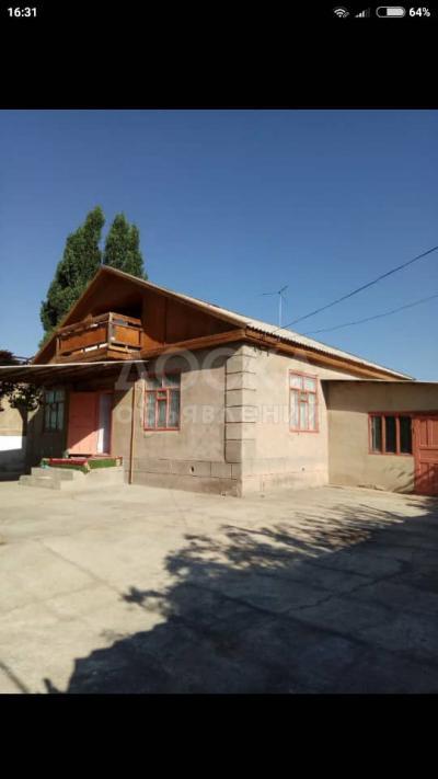 Продаю дом 1-ком. 1кв. м., этаж-1, 10-сот., стена кирпич, Село Тамчы.