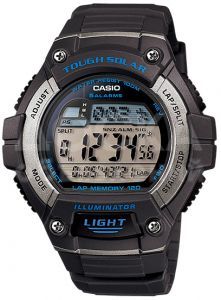 № 24 Casio Tough Solar Men's Digital Dial Black Resin Band Watch [W-S220-8AV] \3271\ цена 3800 сом.