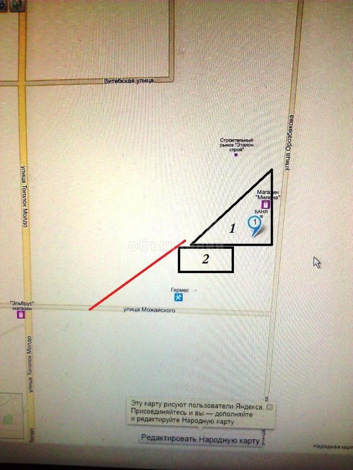 Продаю дом без посредников под бизнес радом с рынок Эталон Строй (р,н Старый толчок) уч 12 соток (фактический 22 соток)