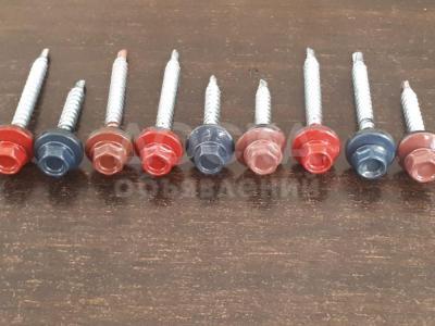 Саморез кровельный крашенный