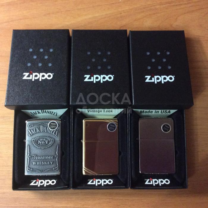 Оригинальные зажигалки Zippo!