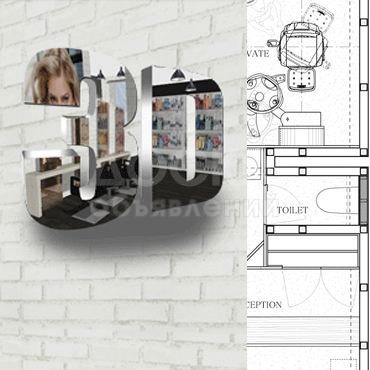 Мебель,витрины,торговое оборудование на заказ.3D дизайн.