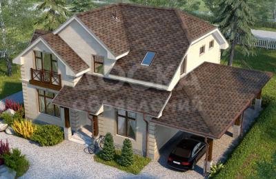 Гибкая черепица SHINGLAS - Финская - Аккорд