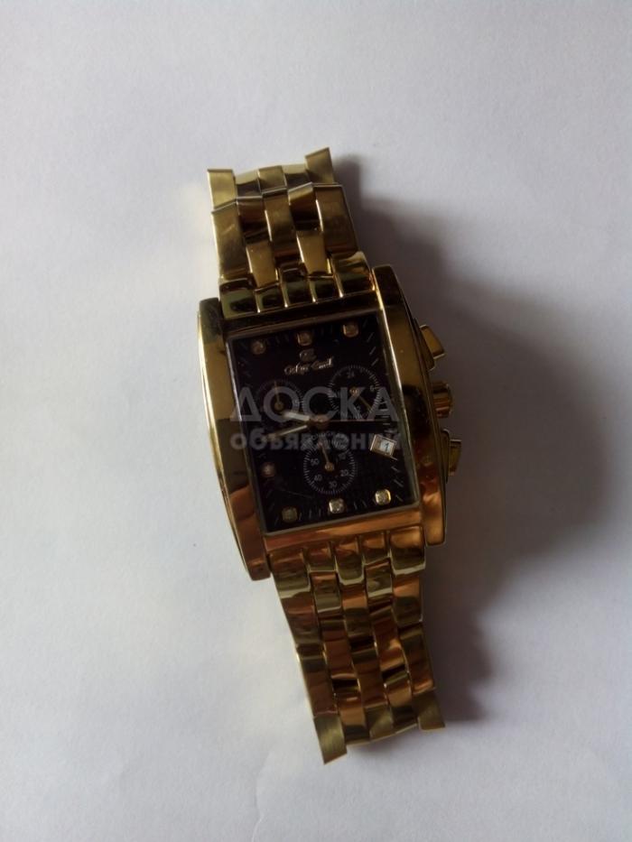 Продаю или меняю позолоченные наручные часы Oskar Emil с 7-ю бриллиантами.