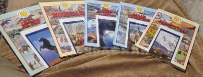 Продаю набор энциклопедий на кыргызском языке 6книг + 1 книга в подарок (За все 1500 сом