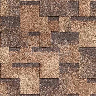 Технониколь Гибкая черепица Классик Румба Арахис