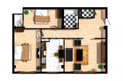 Продаю квартиру 3-ком., 100кв. м., этаж - 10/10, К.Акиева/Боконбаева.