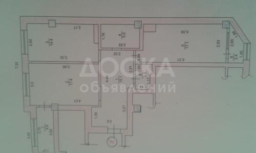 Продаю квартиру 2-ком., 78.6кв. м., этаж - 3/8, Сухэ Батора 49/6.