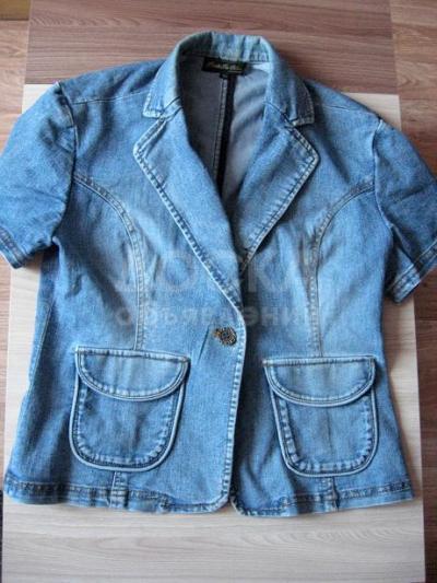 джинсовка-пиджак