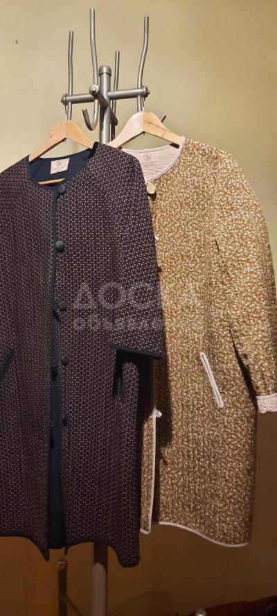 Чапаны женские стёганые дизайнерские новые