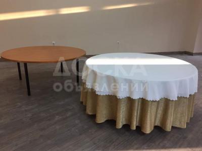 Продаются Б/У столы, стулья в хорошем состоянии для кафе
Желтых прямоугольных столов - 10
Коричневых прямоугольных - 50
Стульев бордовых - 220