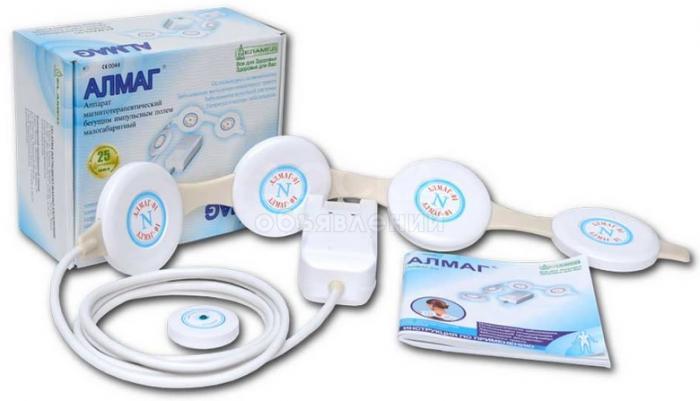 АЛМАГ-01 аппарат для лечения суставов, мышц, невралгии, подагры, язвы