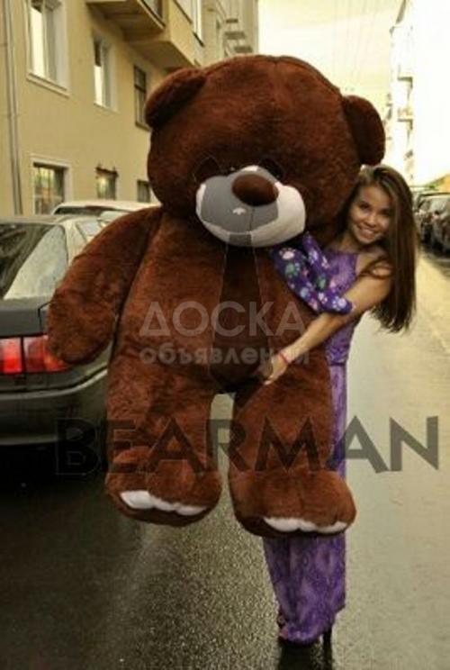 Большие плюшевые мишки в Кыргызстане