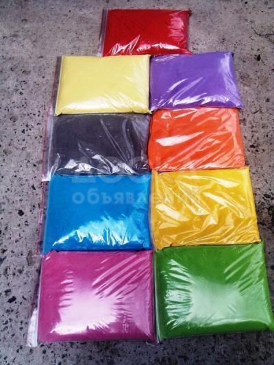 Цветной окрашенный кварцевый песок, фракционированный