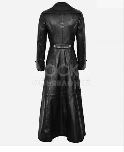 Кожаный плащ