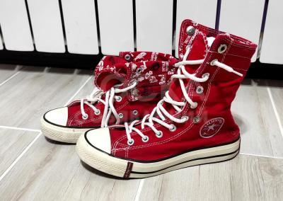 Удобные джинсовые кеды