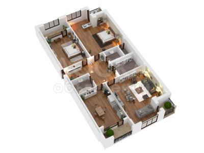 Продаю 3-комнатную квартиру, 128кв. м., этаж - 7/10, Абдумомунова\Исанова.