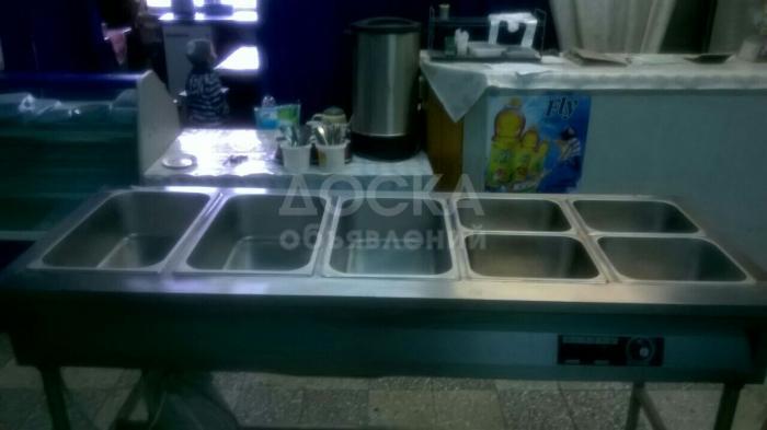 Продаю б/у оборудование для кафе и фастфудов.