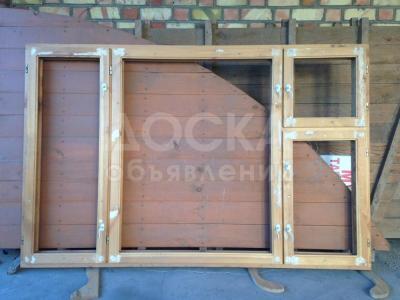 Продаю деревянные окна  новые 3 шт.