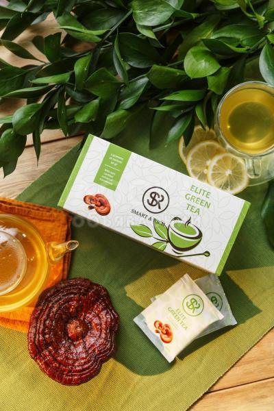 Элитный Зеленый Чай с Ганодермой.