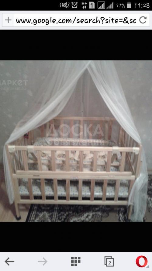 Продаю детскую кроватку
