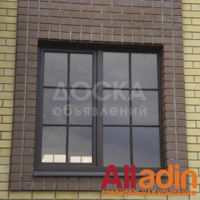 Цветные пластиковые и алюминиевые окна в дом и помещения!