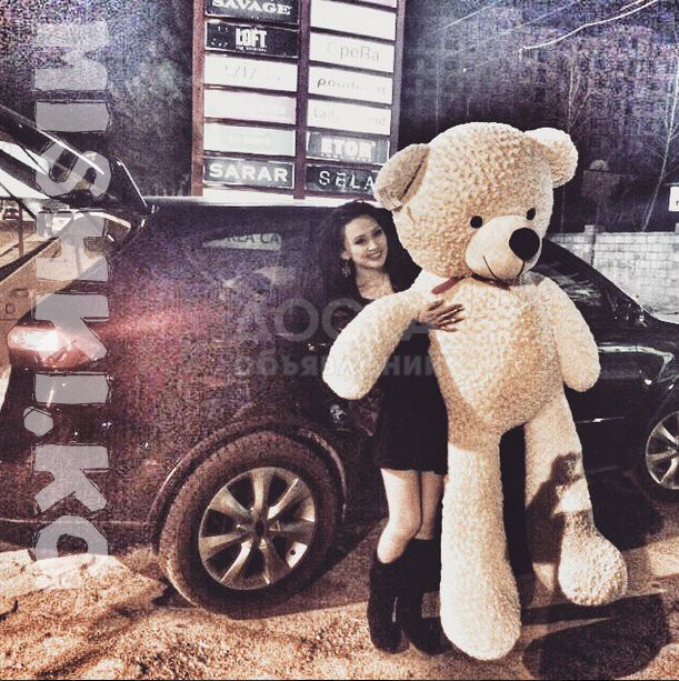 Доставим плюшевую мишку на мероприятие, праздник, день рождение, mishki.kg