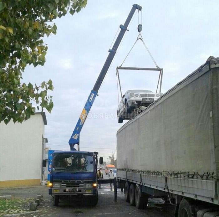 Автокран манипулятор