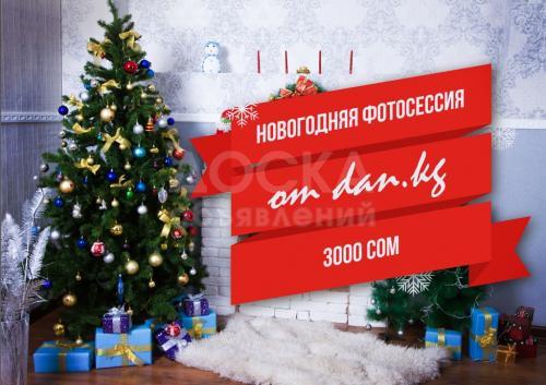 Новогодняя фотосессия в профессиональной студи DAN.KG