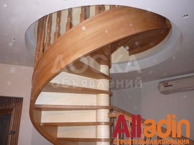 Лестницы из натурального дерева