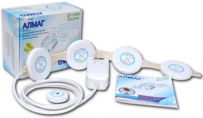 АЛМАГ-01, аппарат для лечения суставов, мышц, невралгии, гастрита, язвы, подогры и др.
