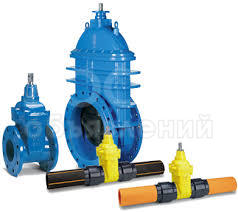 Задвижки из высокопрочного чугуна с шаровидным графитом для воды и газа