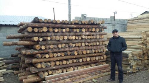 Обрезные доски, сосна российская, разных размеров