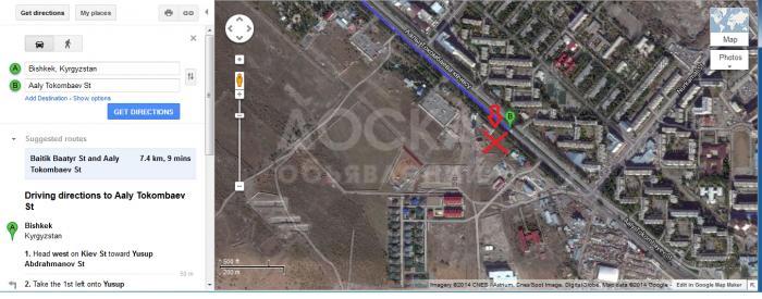 Продается участок под строительство высотки, Участок по ул. Токомбаева (напротив мкрн Асанбай). Все документы.