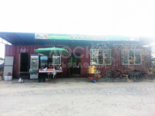 Контейнер столовая 45 тонн утепленная с навесом