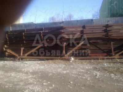 Продаю металлическую ферму, длина 12 м, 9 штук, двухкатная