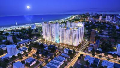 Продаю 3-комнатную квартиру, 60кв. м., этаж - 10/10, Tran Phu.