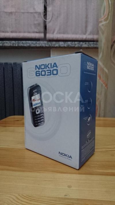 Коробка для Nokia 6030 легендарного телефона в продаже